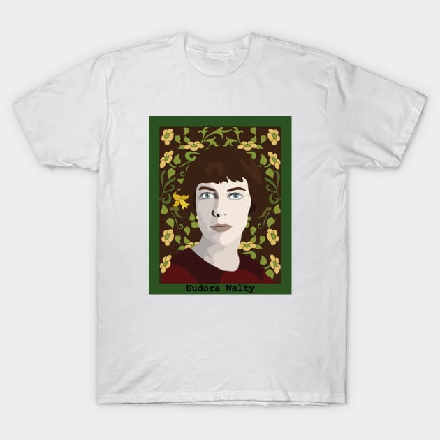 Eudora Welty T-Shirt by Goddess of the Bees 